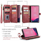 CaseMe Samsung Galaxy S25 Ultra Cover C30 Series Rød