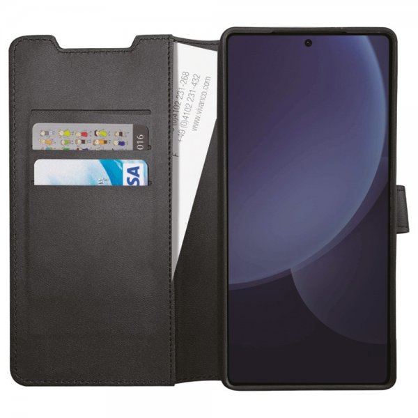 Vivanco Samsung Galaxy S25 Ultra Cover Classic Wallet Sort