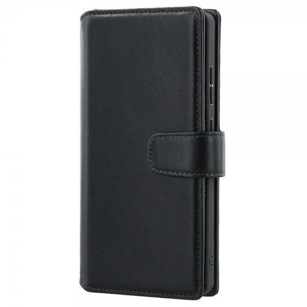 Nordic Covers Samsung Galaxy S25 Ultra Cover Essential Leather Raven Black