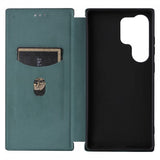 Samsung Galaxy S25 Ultra Cover Kulfibertekstur Grøn