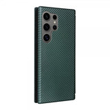 Samsung Galaxy S25 Ultra Cover Kulfibertekstur Grøn