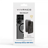 Vivanco Samsung Galaxy S25 Ultra Cover Mag Wallet Sort