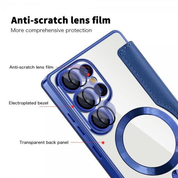 Samsung Galaxy S25 Ultra Cover MagSafe Blå