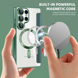 Samsung Galaxy S25 Ultra Cover MagSafe Grøn