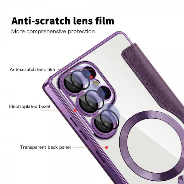 Samsung Galaxy S25 Ultra Cover MagSafe Lilla