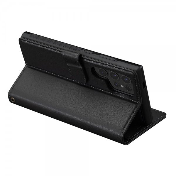 Nordic Covers Samsung Galaxy S25 Ultra Cover med aftageligt MagSafe-cover Raven Black