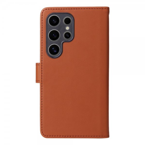 Betopnice Samsung Galaxy S25 Ultra Etui med Aftageligt Cover 005 Brun