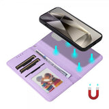 Betopnice Samsung Galaxy S25 Ultra Cover med Aftageligt Etui 005 Lilla