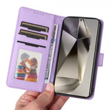 Betopnice Samsung Galaxy S25 Ultra Cover med Aftageligt Etui 005 Lilla