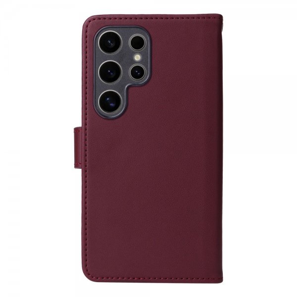 Betopnice Samsung Galaxy S25 Ultra Etui med Aftagelig Skal 005 Rød