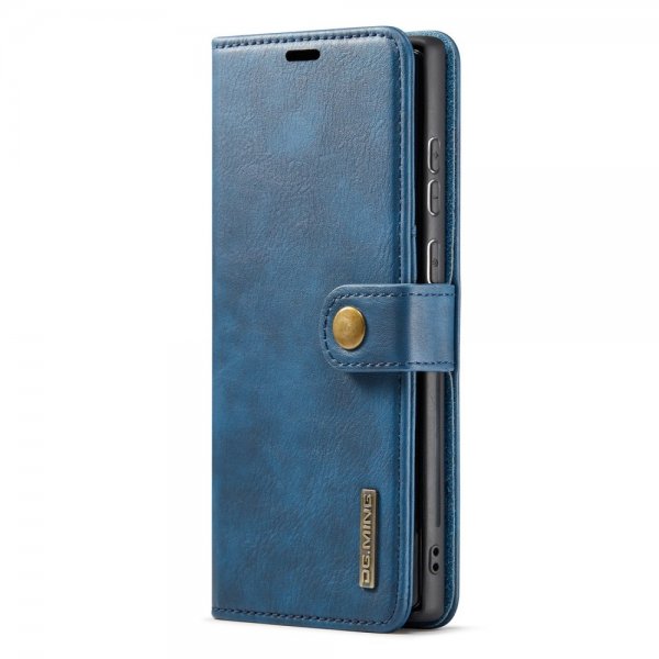 Dg.Ming Samsung Galaxy S25 Ultra Cover med Aftageligt Cover Blå