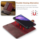 Dg.Ming Samsung Galaxy S25 Ultra Cover med Aftageligt Cover Rød