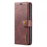 Dg.Ming Samsung Galaxy S25 Ultra Cover med Aftageligt Cover Rød
