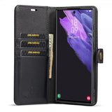 Dg.Ming Samsung Galaxy S25 Ultra Cover med Aftageligt Cover Sort