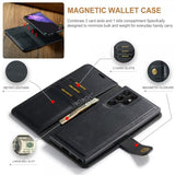 Dg.Ming Samsung Galaxy S25 Ultra Cover med Aftageligt Cover Sort