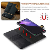 Dg.Ming Samsung Galaxy S25 Ultra Cover med Aftageligt Cover Sort