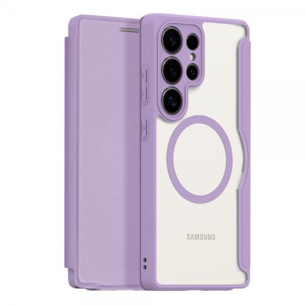Dux Ducis Samsung Galaxy S25 Ultra Cover Skin X Pro Series MagSafe Lilla