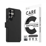 CARE by PanzerGlass Samsung Galaxy S25 Ultra Etui Tango Two-in-One Wallet MagSafe Sort
