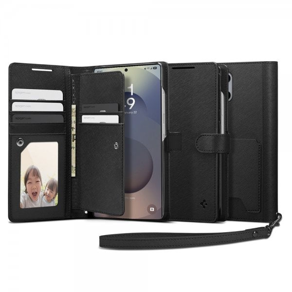 Spigen Samsung Galaxy S25 Ultra Cover Wallet S Sort