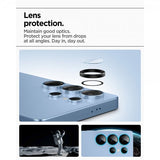 Spigen Samsung Galaxy S25 Ultra Kamerabeskyttelse GLAS.tR EZ Fit Optik Pro 2-pak Sort