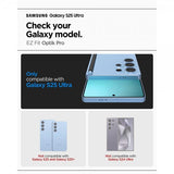 Spigen Samsung Galaxy S25 Ultra Kamerabeskyttelse GLAS.tR EZ Fit Optik Pro 2-pak Sort