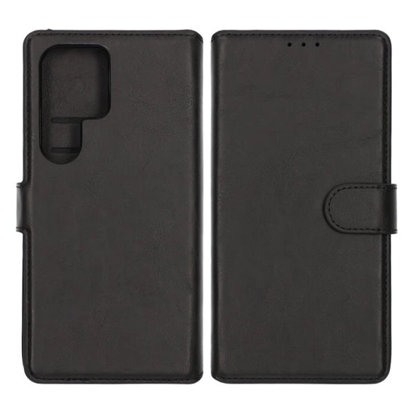 Rvelon Samsung Galaxy S25 Ultra Cover Magnetisk Aftageligt Etui Sort