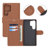 Samsung Galaxy S25 Ultra Cover 3 Kortlommer Brun