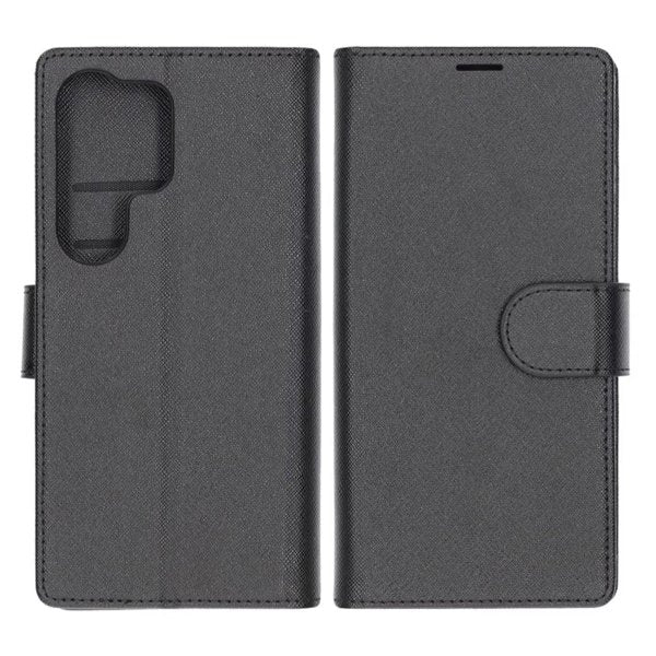 Samsung Galaxy S25 Ultra Cover 3 Kortlommer Sort