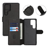Rvelon Samsung Galaxy S25 Ultra Cover 4 Kortrum Sort