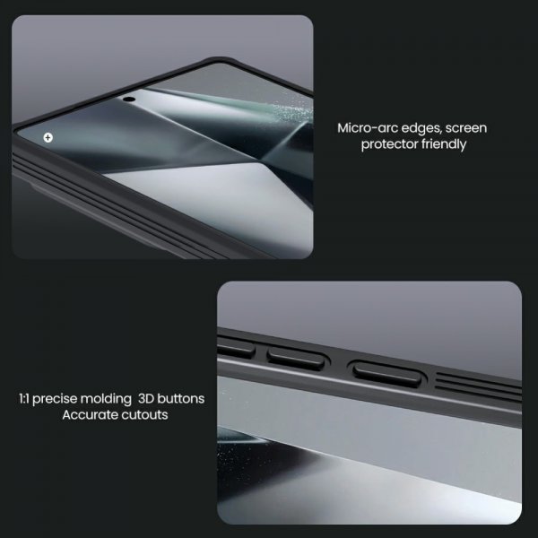 Nillkin Samsung Galaxy S25 Ultra Cover CamShield Pro Sort
