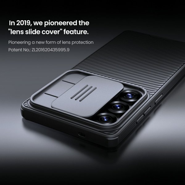 Nillkin Samsung Galaxy S25 Ultra Cover CamShield Pro Sort
