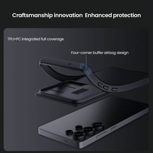 Nillkin Samsung Galaxy S25 Ultra Cover CamShield Pro Sort
