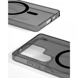 Ideal of Sweden Samsung Galaxy S25 Ultra Cover Clear Case MagSafe Tinted Black