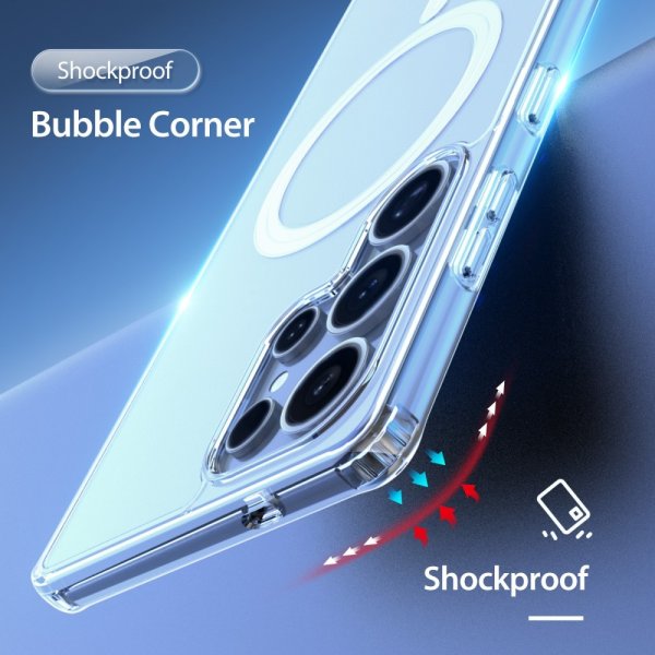 Dux Ducis Samsung Galaxy S25 Ultra Cover Clin Series MagSafe Transparent