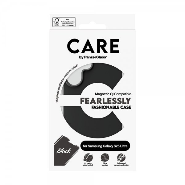 CARE by PanzerGlass Samsung Galaxy S25 Ultra Cover Fashionable MagSafe Sort