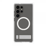 dbramante1928 Samsung Galaxy S25 Ultra Cover Iceland Pro Qi2 Kickstand Transparent