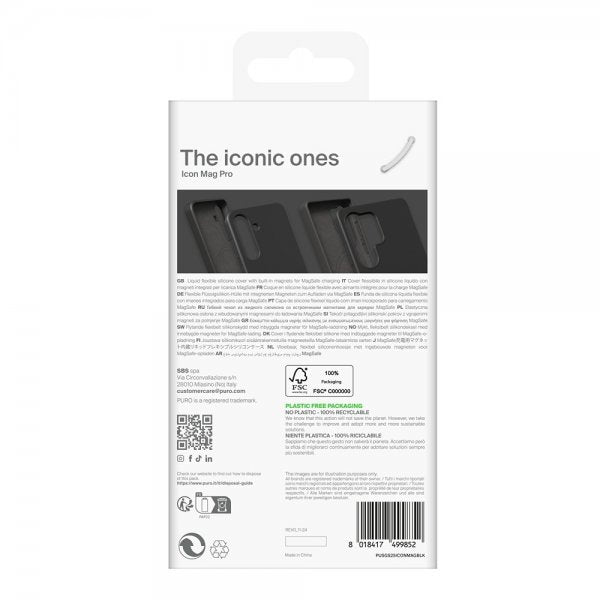 Puro Samsung Galaxy S25 Ultra Cover ICON Mag Sort