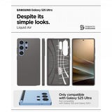 Spigen Samsung Galaxy S25 Ultra Cover Liquid Air Marble Gray