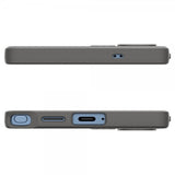 Spigen Samsung Galaxy S25 Ultra Cover Liquid Air Marble Gray