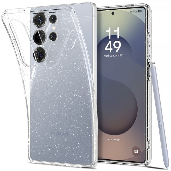 Spigen Samsung Galaxy S25 Ultra Cover Liquid Crystal Glitter Crystal Quartz