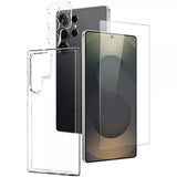 Northjo Samsung Galaxy S25 Ultra Cover med Skærmbeskyttelse og Kamerabeskyttelse 3-i-1