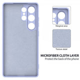 Samsung Galaxy S25 Ultra Cover med Rem Silikone Lilla