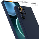 Samsung Galaxy S25 Ultra Cover med Strap Silikone MagSafe Mørkeblå