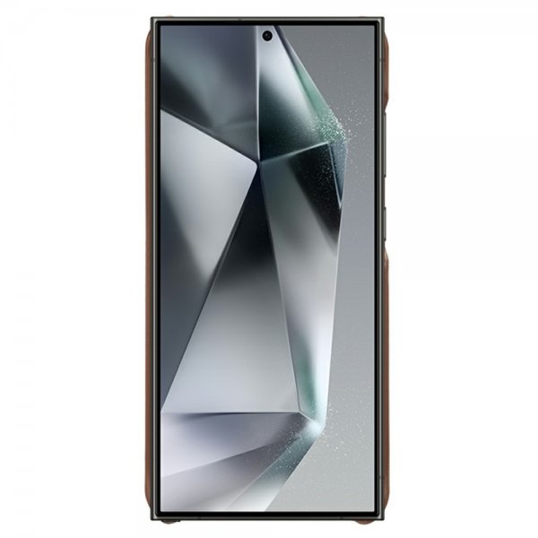 Samsung Galaxy S25 Ultra Cover med to Kortlommer Mørkebrun