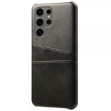Samsung Galaxy S25 Ultra Cover med to Kortlommer Sort