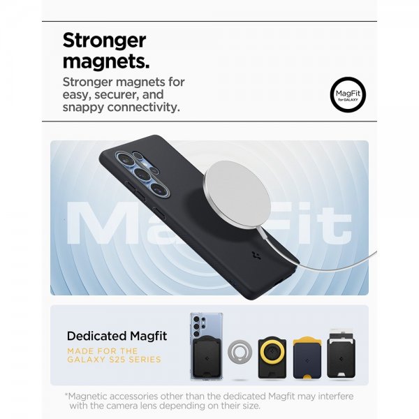Spigen Samsung Galaxy S25 Ultra Cover Nano Pop MagFit Black Sesame