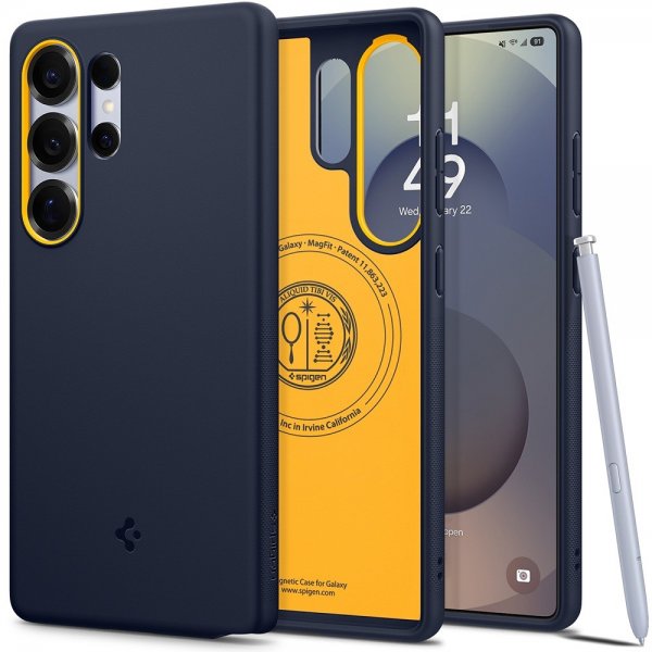 Spigen Samsung Galaxy S25 Ultra Cover Nano Pop MagFit Blueberry Navy
