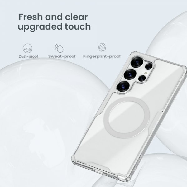 Nillkin Samsung Galaxy S25 Ultra Cover Nature Pro Series MagSafe Transparent