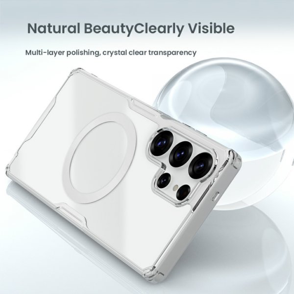 Nillkin Samsung Galaxy S25 Ultra Cover Nature Pro Series MagSafe Transparent