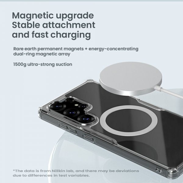 Nillkin Samsung Galaxy S25 Ultra Cover Nature Pro Series MagSafe Transparent